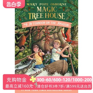 Tree House the 现货英文原版 Afternoon 亚马孙大冒险 神奇树屋6 Magic Amazon