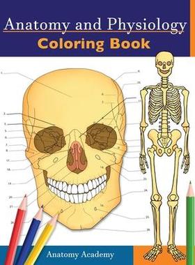 [预订]Anatomy and Physiology Coloring Book: Incredibly Detailed Self-Test Color workbook for Studying Perf 9781914207044