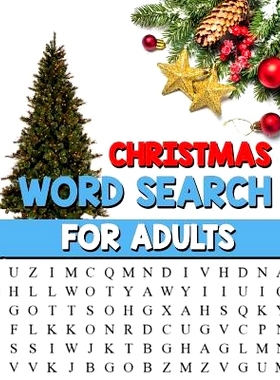 预订 Christmas Word Search For Adults: Large Print Christmas Word Search Puzzle Book For Adults - Perfect Gift for Chris
