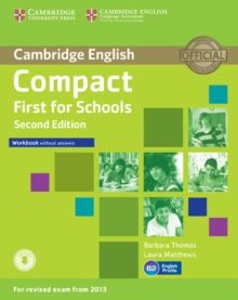 【预订】Compact First for Schools Workbook Without Answers with Audio 9781107415775