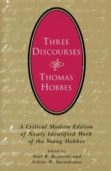 [预订]Three Discourses 9780226345468