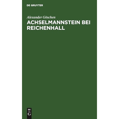 预订 Achselmannstein bei Reichenhall: Eine Bade-Skizze: 9783112457573