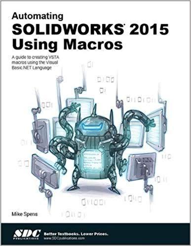 【预售】Automating SOLIDWORKS 2015 Using Macros-封面