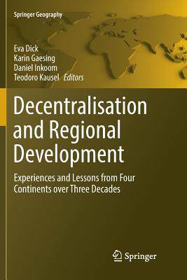 【预订】Decentralisation and Regional Development