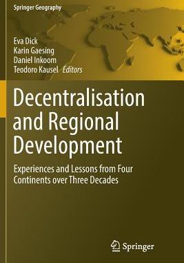 【预订】Decentralisation and Regional Development