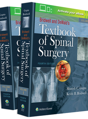【预订】Bridwell and DeWald’s Textbook of Spinal Surgery