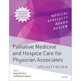 预订 Palliative Medicine and Hospice Care for Physician Associates Specialty Review 医师助理专科评论的姑息医学和临终关怀