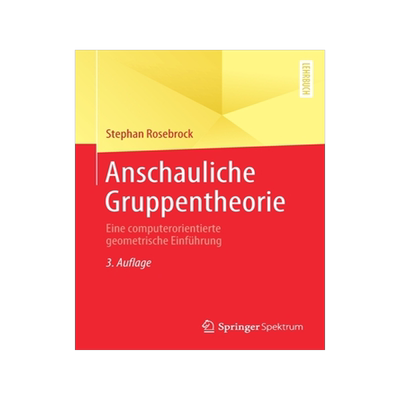 预订 Anschauliche Gruppentheorie