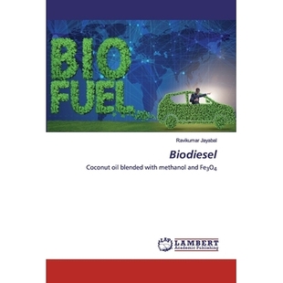 oil blended Fe3O4 Biodiesel 9786200468505 and Coconut methanol 预订 with