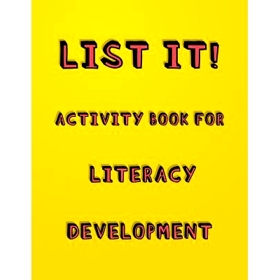 预订 List It! Activity book for literacy development: Fun listing activity book for young children Literacy and cognitiv