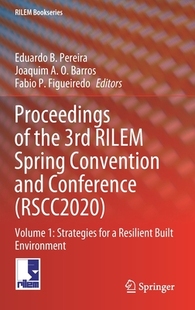 9783030765460 2020 Convention 预订 Proceedings and 3rd the RSCC RILEM Conference Spring