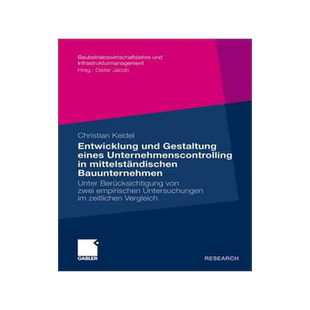 预订 Entwicklung und Gestaltung eines Unternehmenscontrolling in mittelständischen Bauunternehmen