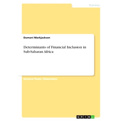 预订 Determinants of Financial Inclusion in Sub-Saharan Africa: 9783346996268