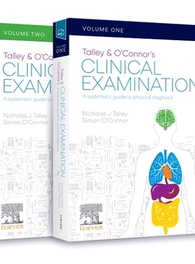 现货 Talley and O’Connor’s Clinical Examination - 2-Volume Set 9780729544245
