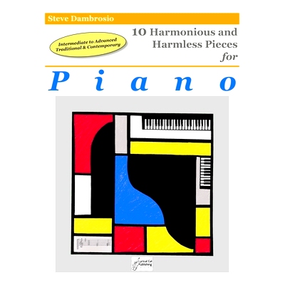 预订 10 Harmonious and Harmless Pieces for Piano: 9780996909433
