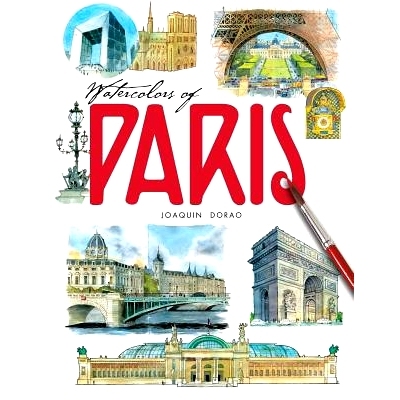 预订 Watercolors of Paris: 9781518621499