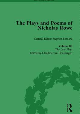 【预订】The Plays and Poems of Nicholas Rowe, Volume III