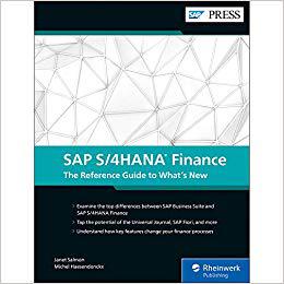 【预售】SAP S/4HANA Finance: The Reference Guide to What’s New