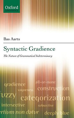 【预订】Syntactic Gradience
