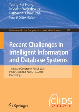 【预订】Recent Challenges in Intelligent Information and Database Systems