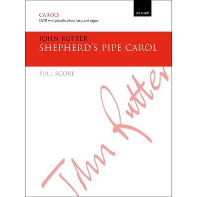 预订 Shepherd’s Pipe Carol 牧笛祝圣诞: 9780193540675