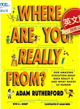 你来自哪里 The week Junior杂志推荐 STEM儿童读物 人类历史科普绘本 Adam Rutherford 亚当.拉塞福 英文原版 Where Are You Rea