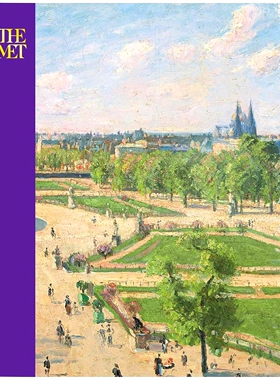 现货 大都会艺术博物馆 2026年手帐日历 印象派与巴黎 布封硬皮豪华笔记本 英文原版 Impressionism and Paris Engagement Calenda