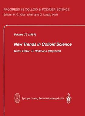 预订 New Trends in Colloid Science