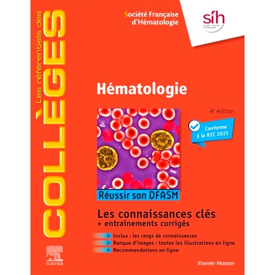 预订 Hématologie : réussir son DFASM : les connaissances clés + entraînements corrigés 血液学：通过 DFASM：关键知识