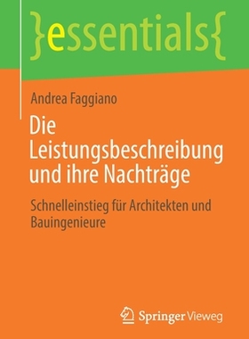 预订 Die Leistungsbeschreibung und ihre Nachträge