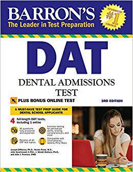 【预售】Barron’s Dat, 3rd Edition: Dental Admissions Test