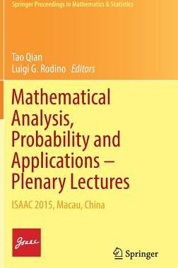 预订 Mathematical Analysis, Probability and Applications – Plenary Lectures