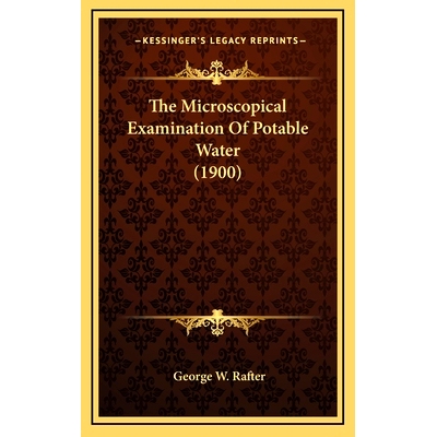 预订 The Microscopical Examination Of Potable Water (1900): 9781164252351