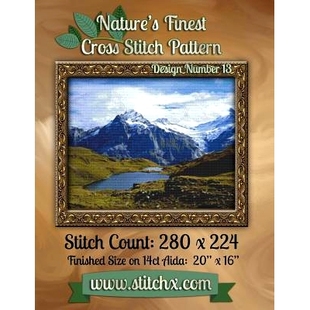 Cross Stitch Nature’s 9781502549280 Number Finest Design 预订 Pattern