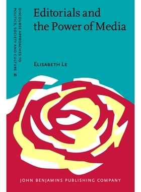 预订 Editorials and the Power of Media: Interweaving of socio-cultural identities: 9789027206268
