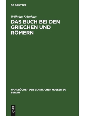 预订 Das Buch bei den Griechen und Römern: 9783112350737