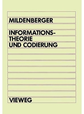 预订 Informationstheorie und Codierung: 9783528030469