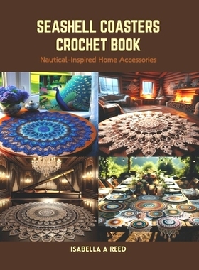 预订 Seashell Coasters Crochet Book: Nautical-Inspired Home Accessories: 9798875506697