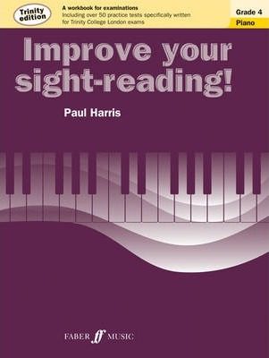 【预订】Improve Your Sight-Reading! Trinity Piano, Grade 4: A Workbook for Examinations