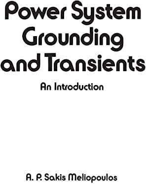 【预订】Power System Grounding and Transients
