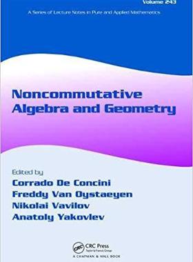 【预售】Noncommutative Algebra and Geometry