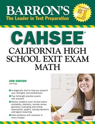 【微瑕清仓】Barron’s CAHSEE: Math: California High School Exit Exam