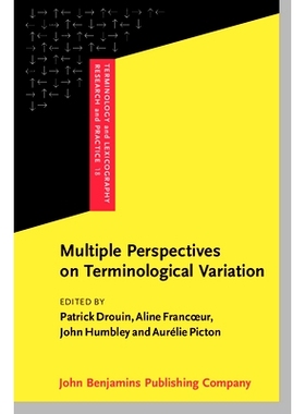 预订 Multiple Perspectives on Terminological Variation. 术语变体的多重视角: 9789027223425