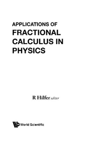 【预订】Applications of Fractional Calculus ...