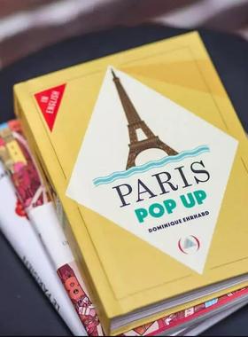 现货 英文原版立体书 巴黎 Paris Pop-up 艺术家Dominique Ehrhard代表作 法国原装进口 礼物收藏