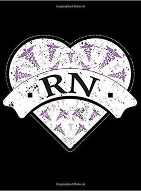 【预售】RN: Rn, Registered Nurse Journal, Nu...
