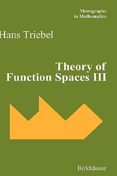 【预订】Theory of Function Spaces III