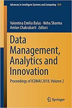 【预售】Data Management, Analytics and Innov...