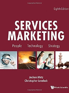【预订】Services Marketing: People, Technolo...