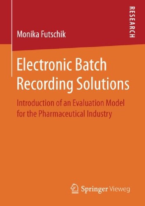 【预订】Electronic Batch Recording Solutions...